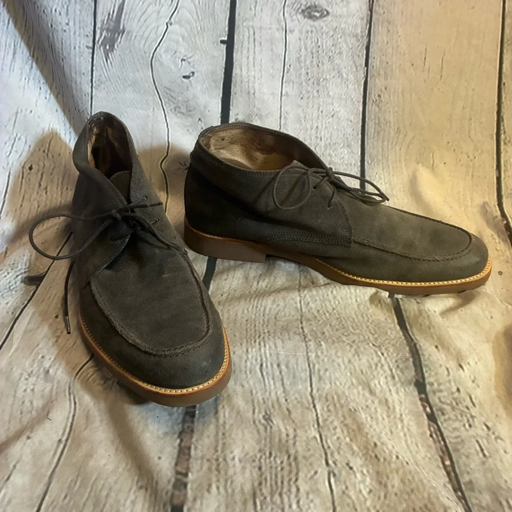Gordon Rush‎ Men’s Garrett Suede Leather Lined Lace Up Chukka Brown Boots Sz 9.5